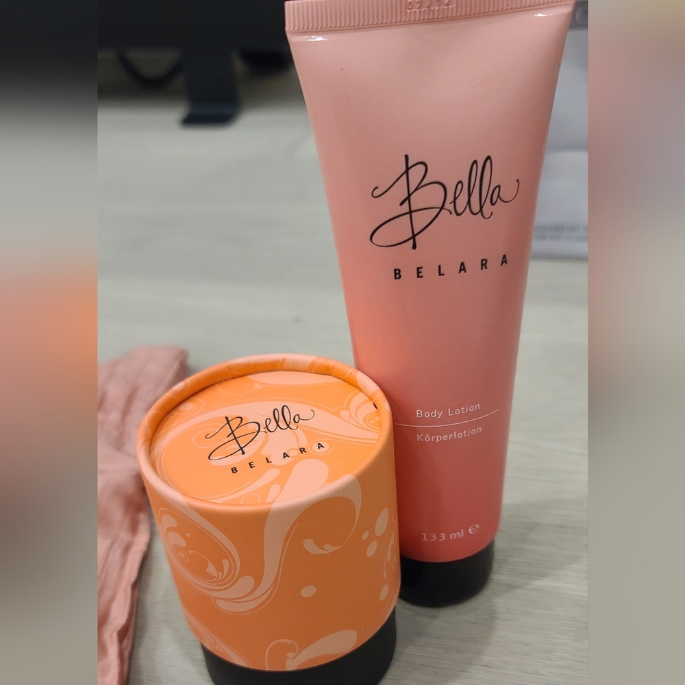 Bella belara powder & body lotion gift set